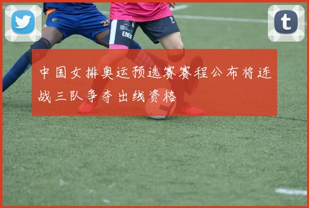 中国女排奥运预选赛赛程公布将连战三队争夺出线资格